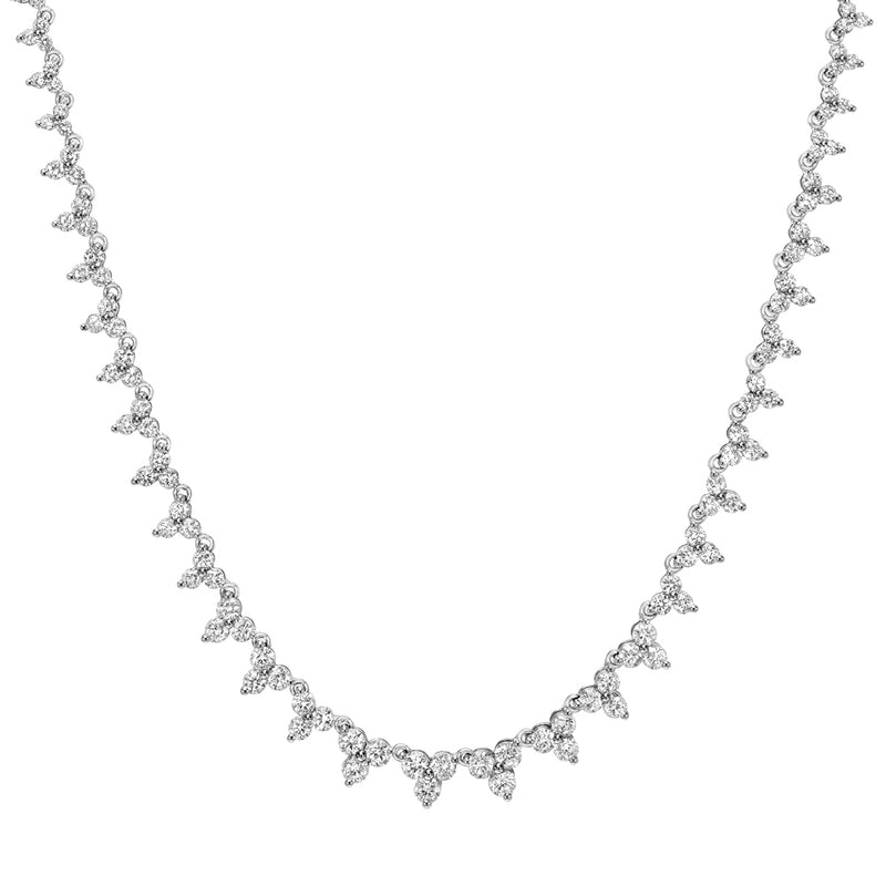 Luxe Diamond Eternity Necklace