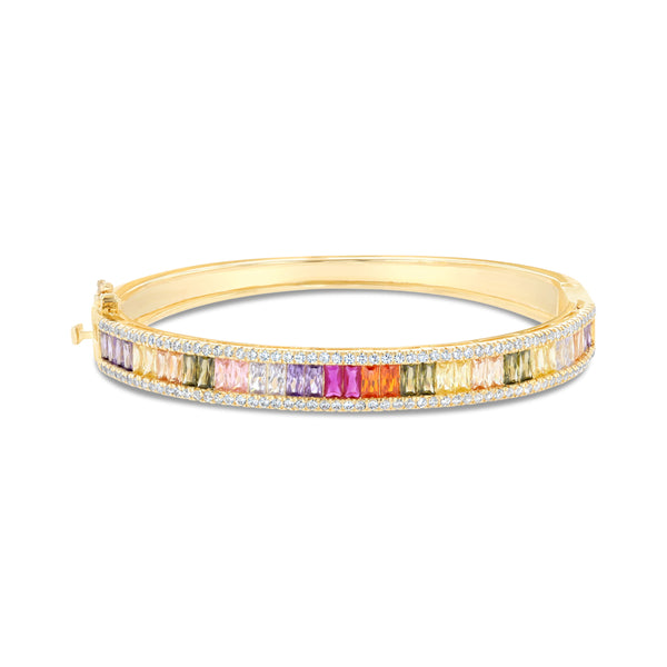 Yellow Rainbow Bangle