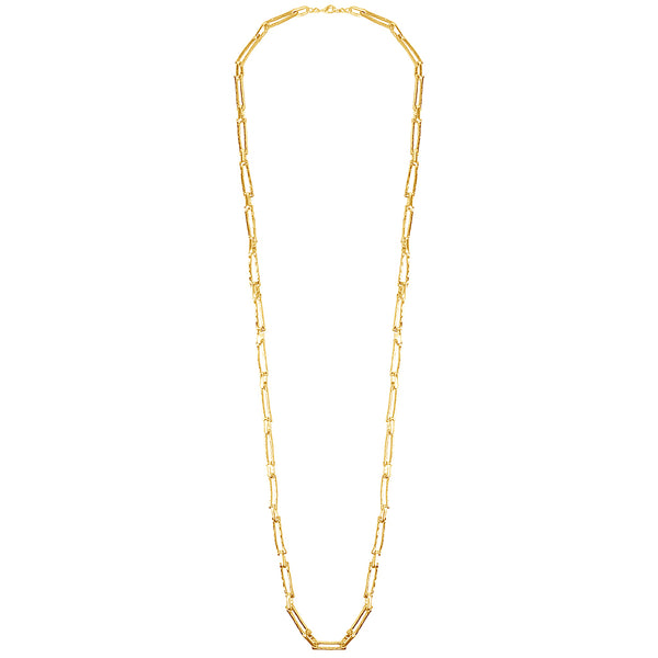 Gold Plated Link Chain Necklace