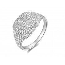 Signet Diamond Ring